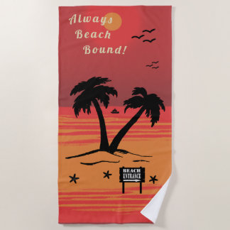 Altijd vlekvormende zon strandlaken