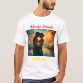 Altijd voor altijd bij je t-shirt (Voorkant)