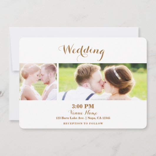 ALTIJD & VOOR ALTIJD GOLD WEDDING 4 Foto's Foto's Kaart (Achterkant)