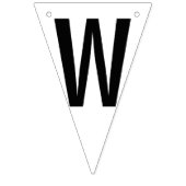 ALTIJD & VOOR ALTIJD MODERNE BRUILOFT DECOR VLAGGETJES (Derde vlag)