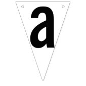 ALTIJD & VOOR ALTIJD MODERNE BRUILOFT DECOR VLAGGETJES (Eerste vlag)