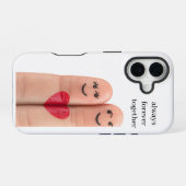 Altijd Voor Altijd Samen iPhone 16 Hoesje (Achterkant horizontaal)