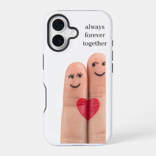 Altijd Voor Altijd Samen iPhone 16 Hoesje (Achterkant)