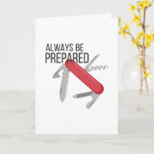 Altijd Voorbereidingen getroffen Kaart (Gele Bloem)