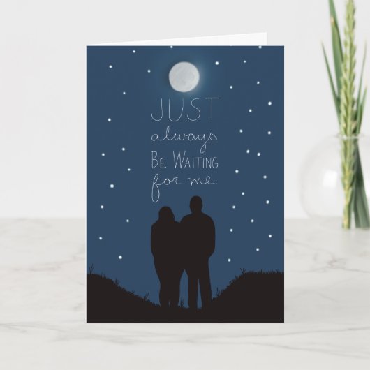 Altijd wachten op Jubileum Kaart (Voorkant)