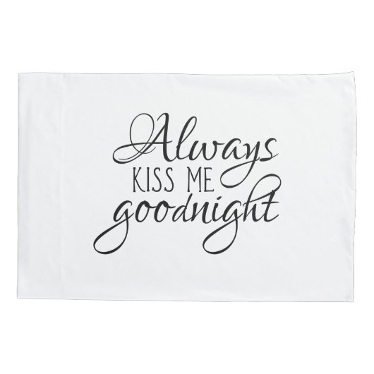 Altijd welterusten kussen kussensloop (Achterkant)