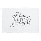 Altijd welterusten kussen kussensloop (Voorkant)