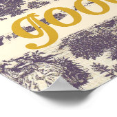 "Altijd welterusten." Poster (Hoek)