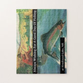 Altijd wensen voor een goede dag van Vis aanpassen Legpuzzel (Verticaal)