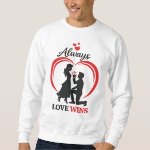 Altijd Wint Liefde Cozy Crewneck Sweatshirt