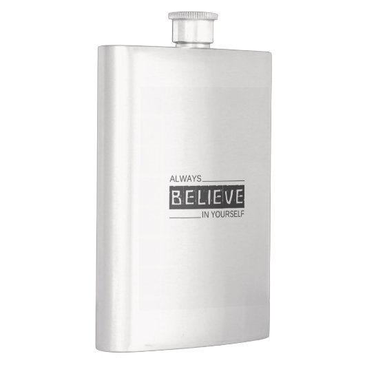 #altijdBelieveInYourselfClassicFlask Flacon (Rechts)