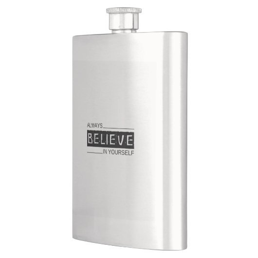 #altijdBelieveInYourselfClassicFlask Flacon (Links)