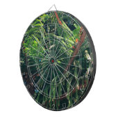 Altijdgroene naaldboom conifeer dartbord (Voorkant Rechts)