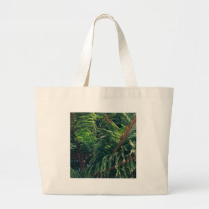 Altijdgroene naaldboom conifeer grote tote bag