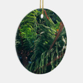 Altijdgroene naaldboom conifeer keramisch ornament (Rechts)