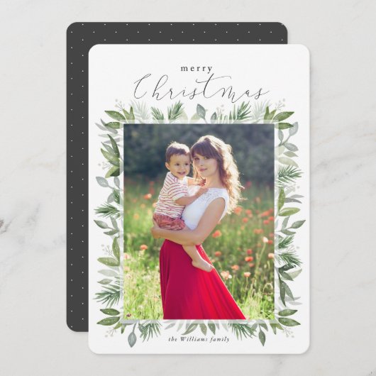 Altijdgroene Tuin Kaart (Voorkant / Achterkant)