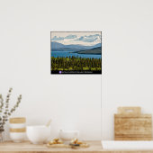 Altin Lake en het Poster van de Juneau Icefield (Keuken)