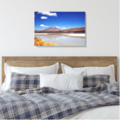 Altiplano-landschap met vulkaan in Bolivia Canvas Afdruk (Insitu (Slaapkamer))