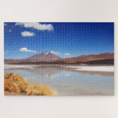Altiplano-landschap met vulkaan in Bolivia Legpuzzel (Horizontaal)