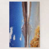 Altiplano-landschap met vulkaan in Bolivia Legpuzzel (Verticaal)