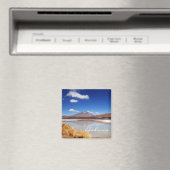 Altiplano-landschap met vulkaan in Bolivia Magneet (Insitu (Vaatwasser))