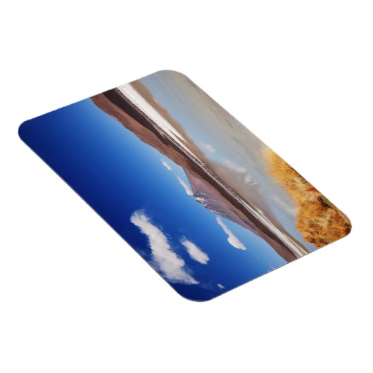 Altiplano-landschap met vulkaan in Bolivia Magneet (Rechterzijde)