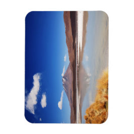 Altiplano-landschap met vulkaan in Bolivia Magneet