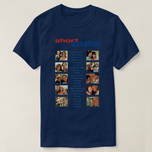Altmans Short Cuts T-shirt (Design voorkant)