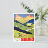 Alto Adige Italië Briefkaart (Staand voorkant)