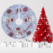 Alto Cheerful Snowman Kerstboom Rok
