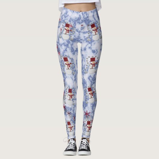 Alto Cheerful Snowman Leggings (Voorkant)