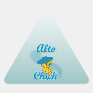 Alto Chick #3 Sticker