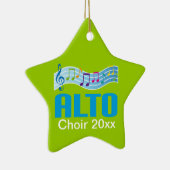 Alto Choir Keepomwille Ornament Gift for Singer (Rechts)