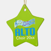 Alto Choir Keepomwille Ornament Gift for Singer (Links)