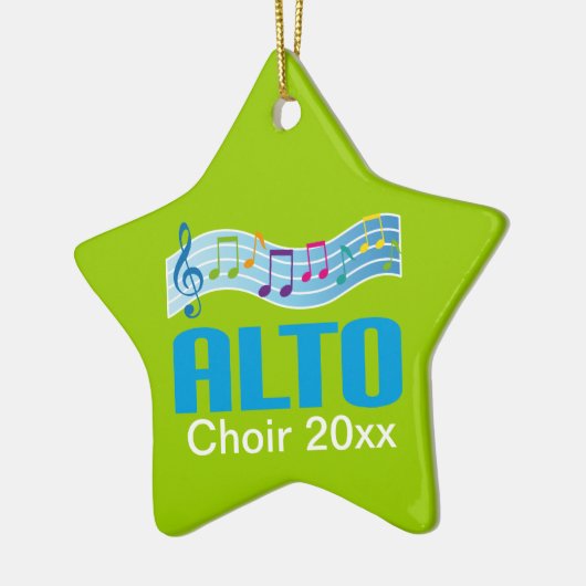 Alto Choir Keepomwille Ornament Gift for Singer (Links)