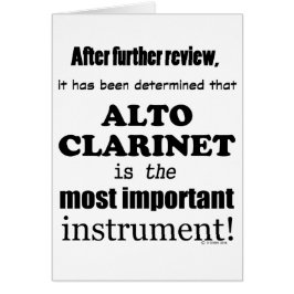 Alto Clarinet Belangrijkste instrument