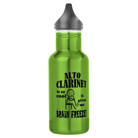 Alto Clarinet, Brain Freeze Waterfles (Links)