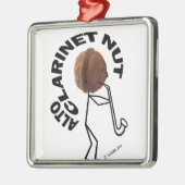 Alto Clarinet Nut! Metalen Ornament (Links)