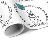 Alto Clarinet - Wereld draait rond Cadeaupapier (Rol Hoek)