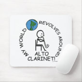 Alto Clarinet World revolt rond Muismat (Met muis)