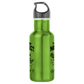 Alto Clarinet ziet de muziek Waterfles (Achterkant)