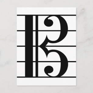 Alto Clef Briefkaart