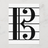 Alto Clef Briefkaart (Voorkant)