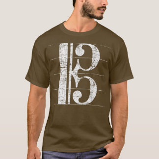 Alto Clef Classical Music Composer Teacher Musicia T-shirt