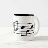 Alto Clef Fab Dad Coffee Mok Muzieknoten (Voorkant rechts)