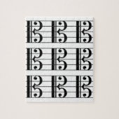 Alto Clef Legpuzzel (Verticaal)