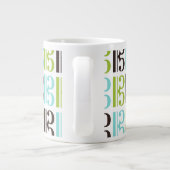 Alto Clef Pattern Grote Koffiekop (Achterkant)