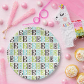 Alto Clef Pattern Papieren Bordje (Feest)