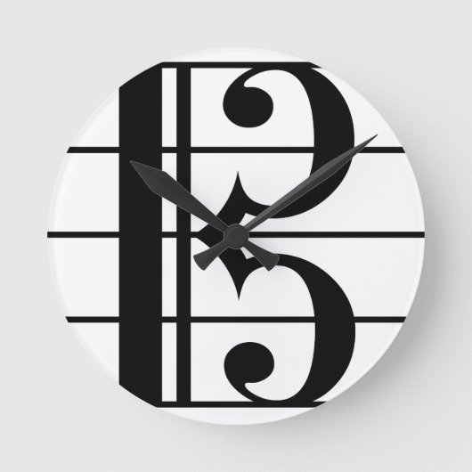 Alto Clef Ronde Klok (Voorkant)