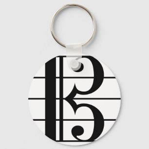 Alto Clef Sleutelhanger